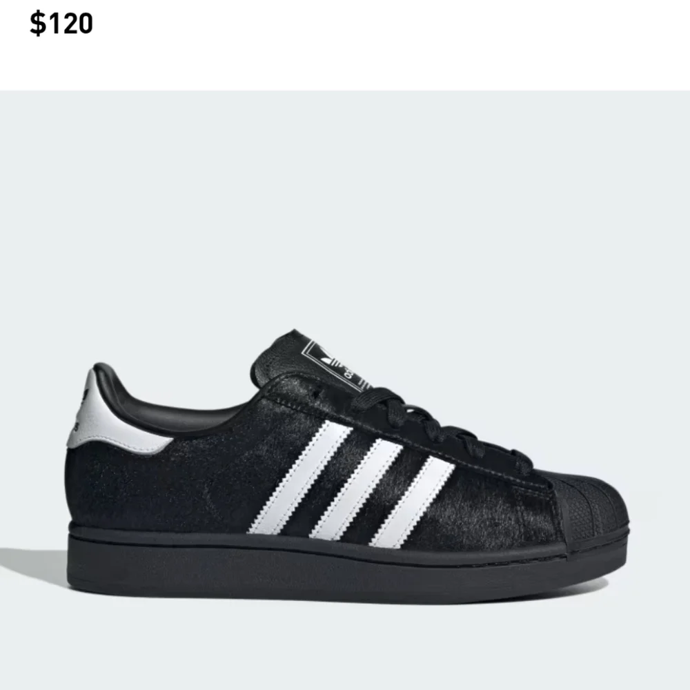 Adidas Superstar II Pony Hair Original Shell Toe Shoes JH9475 - Picture 3 of 16